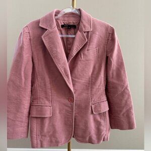 Vintage Marc Jacobs Pink Brushed One-Button Blazer Women’s Size 6